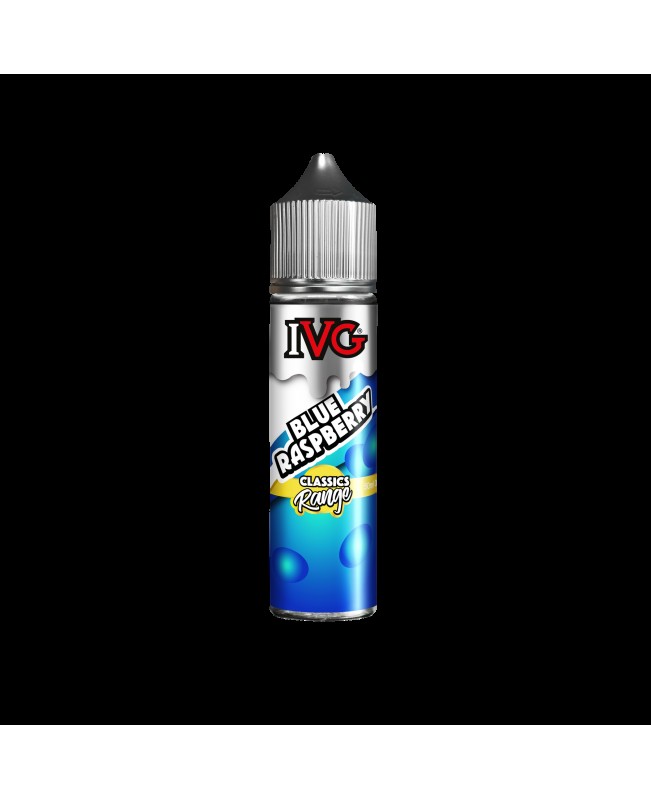 BLUE RASPBERRY E LIQUID BY I VG CLASSICS RANGE 50ML 70VG