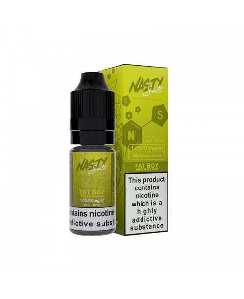 FAT BOY NICOTINE SALT E-LIQUID BY NASTY SALT