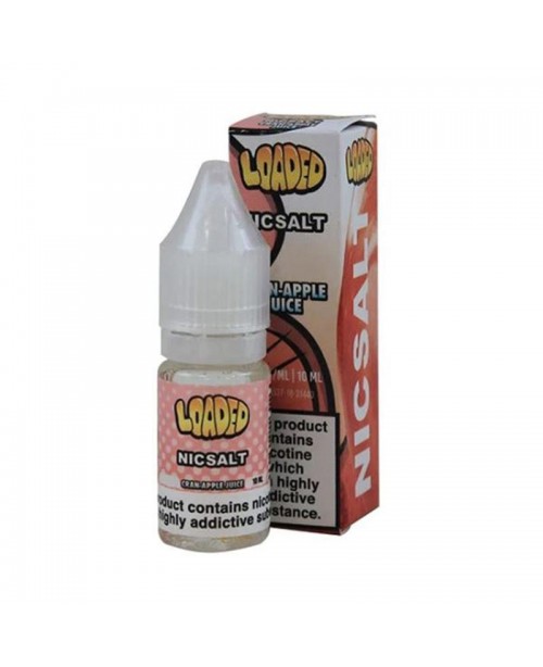 CRAN APPLE JUICE NICOTINE SALT E-LIQUID BY LOADED ...