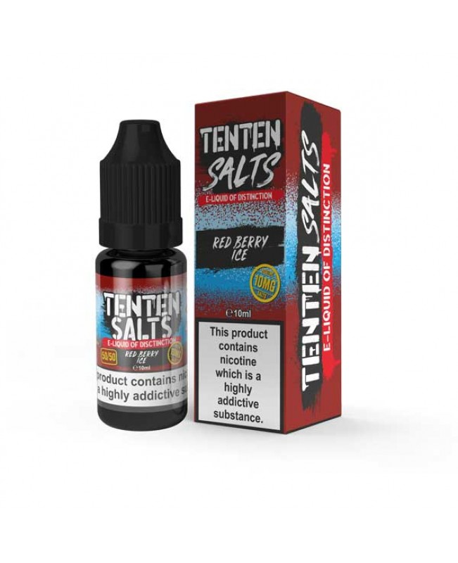 RED BERRY ICE NICOTINE SALT E-LIQUID BY TENTEN