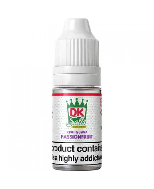 KIWI GUAVA PASSIONFRUIT NICOTINE BAR SALT E LIQUID...