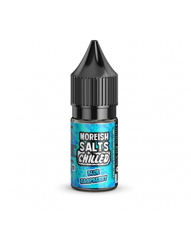 BLUE RASPBERRY CHILLED NICOTINE SALT E-LIQUID BY MOREISH SALTS