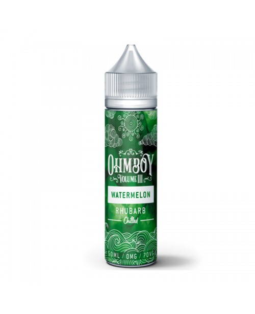 WATERMELON & RHUBARB CHILLED E-LIQUID SHORTFIL...