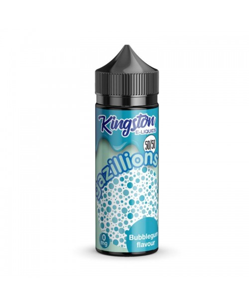 BUBBLEGUM E LIQUID KINGSTON 50/50 GAZZILIONS 100ML...