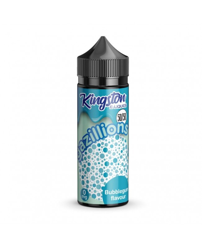 BUBBLEGUM E LIQUID KINGSTON 50/50 GAZZILIONS 100ML 50VG