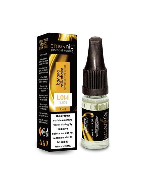 BANANA MILKSHAKE E LIQUID BY SMOKNIC 10ML 70VG