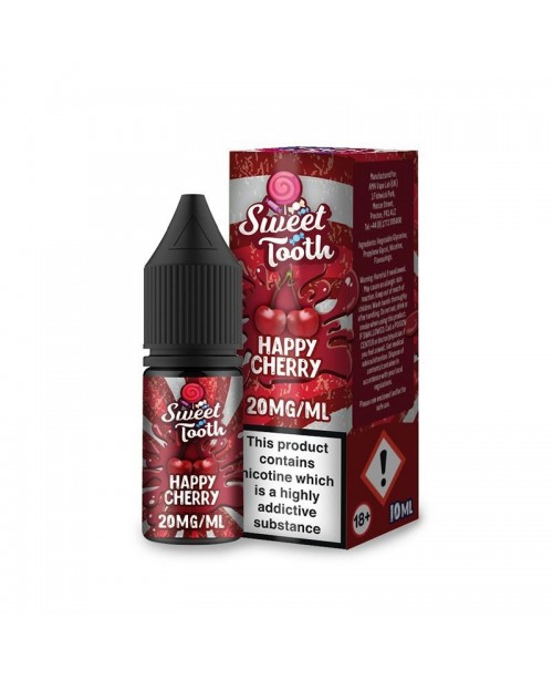 HAPPY CHERRY NICOTINE SALT E-LIQUID BY SWEET TOOTH