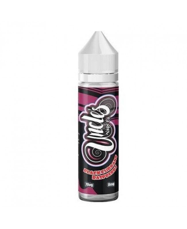 BLACKCURRANT RASPBERRY GRAPE E LIQUID BY UNCLES VAPE CO 50ML 70VG