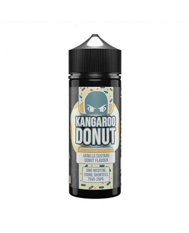 VANILLA CUSTARD KANGAROO DONUT E LIQUID BY CLOUD THIEVES 100ML 75VG