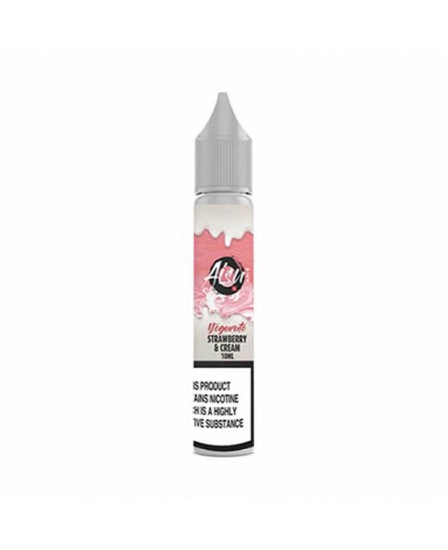 STRAWBERRY & CREAM NICOTINE SALT E-LIQUID BY AISU YOGURUTO SALTS