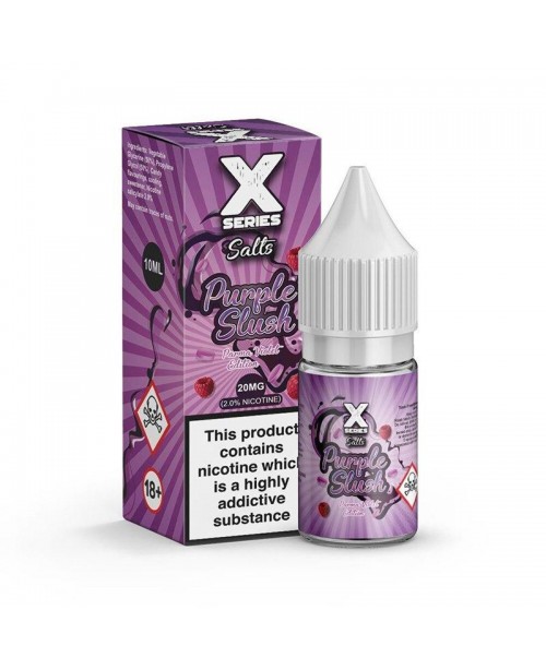 PURPLE SLUSH NICOTINE SALT E-LIQUID BY X SERIES SA...