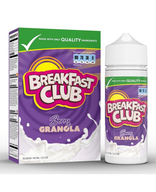 BERRY GRANOLA E LIQUID BY BREAKFAST CLUB 100ML 70V...