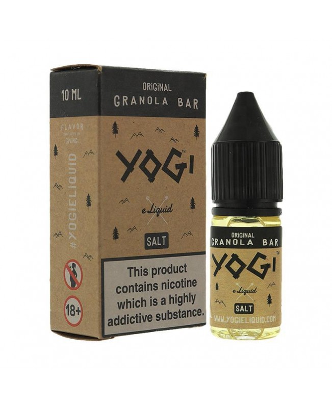 ORIGINAL NICOTINE SALT E-LIQUID BY YOGI E-LIQUIDS