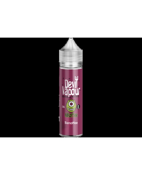 BANOFFEE E LIQUID BY DEVIL VAPOUR 50ML 70VG