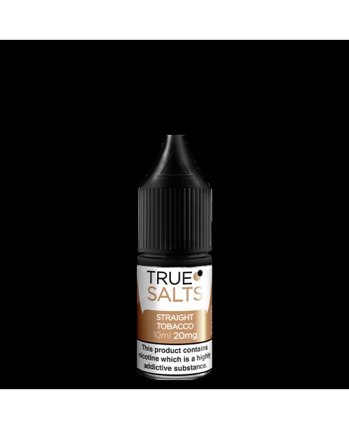 STRAIGHT TOBACCO NICOTINE SALT E-LIQUID BY TRUE SA...