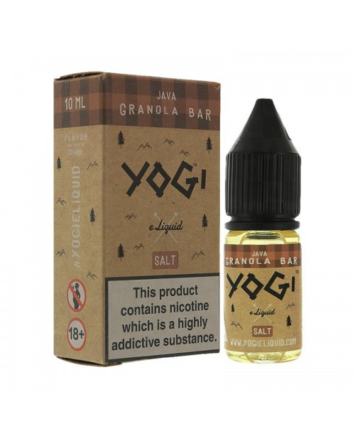 JAVA NICOTINE SALT E-LIQUID BY YOGI E-LIQUIDS