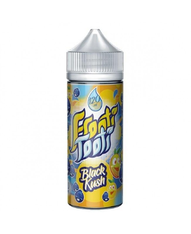 BLACK KUSH E LIQUID BY FROOTI TOOTI 160ML 70VG