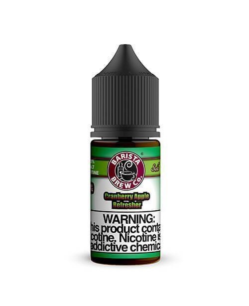 CRANBERRY APPLE REFRESHER NICOTINE SALT E-LIQUID B...