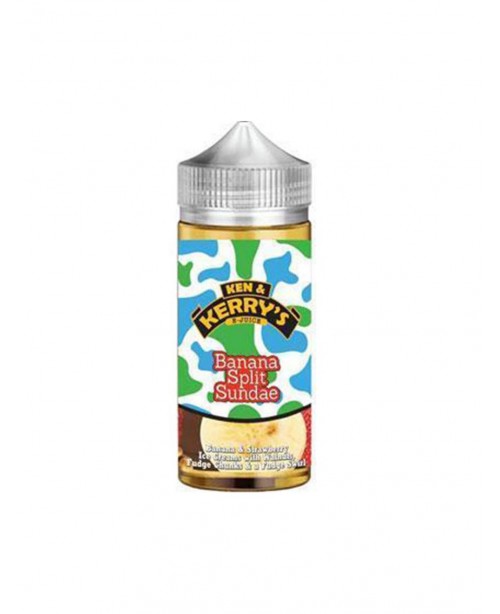 BANANA SPLIT SUNDAE E LIQUID BY KEN & KERRYS 1...