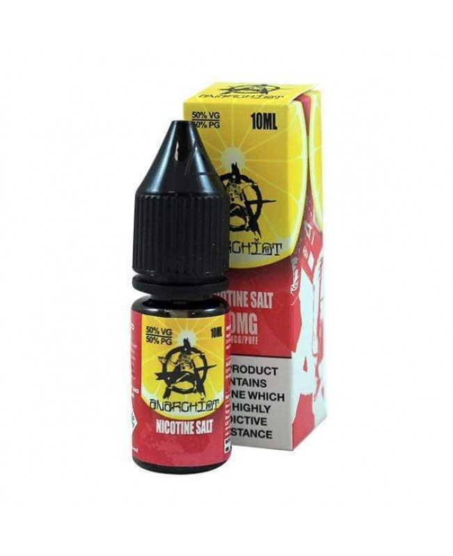 PINK LEMONADE NICOTINE SALT E-LIQUID BY ANARCHIST