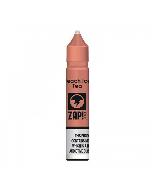 PEACH ICE TEA NICOTINE SALT E-LIQUID BY ZAP!