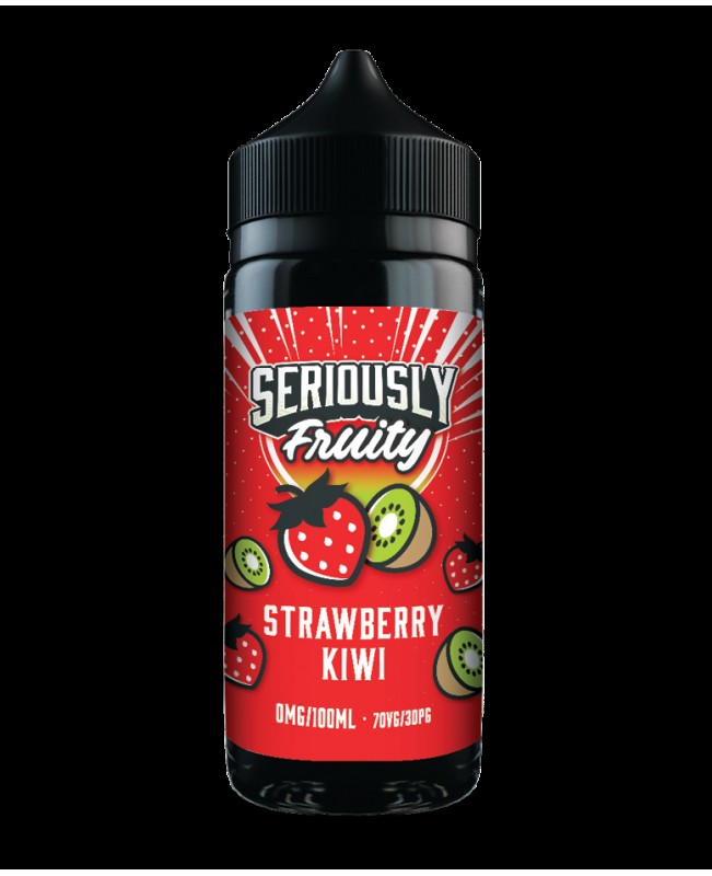 STRAWBERRY KIWI E-LIQUID BY SERIOUSLY FRUITY / DOOZY VAPE CO 100ML 70VG