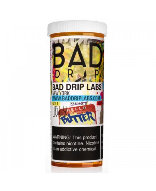 UGLY BUTTER E LIQUID BY BAD DRIP 50ML 80VG