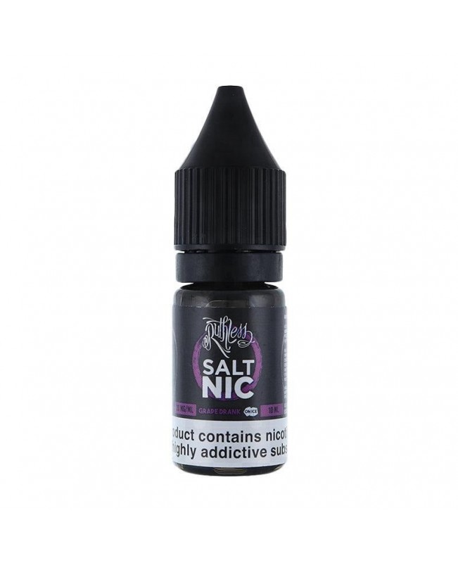 GRAPE DRANK ON ICE NICOTINE SALT E-LIQUID BY RUTHLESS SALT NIC