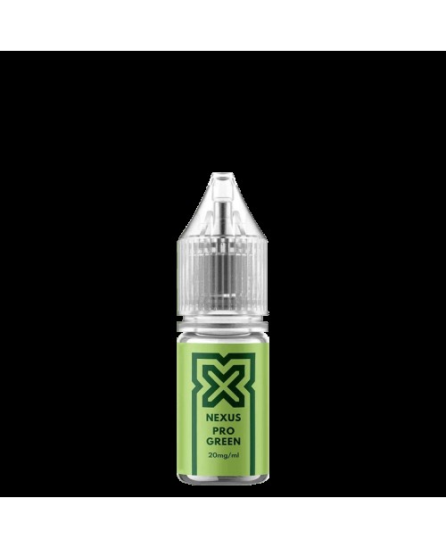 PRO GREEN NICOTINE SALT E-LIQUID BY NEXUS SALTS