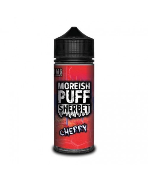 CHERRY E LIQUID BY MOREISH PUFF - SHERBET 100ML 70...