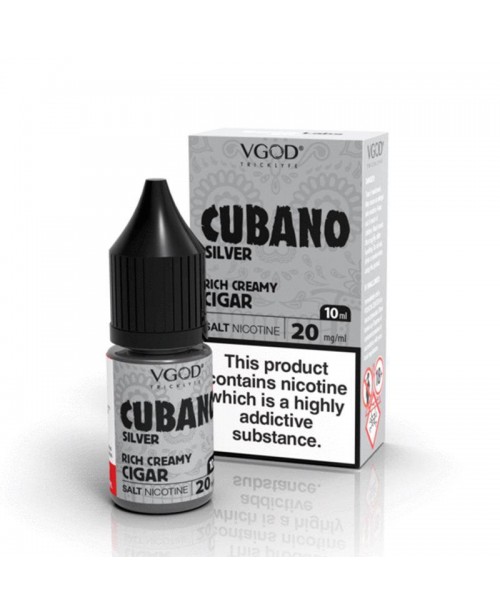 CUBANO SILVER NICOTINE SALT E-LIQUID BY VGOD