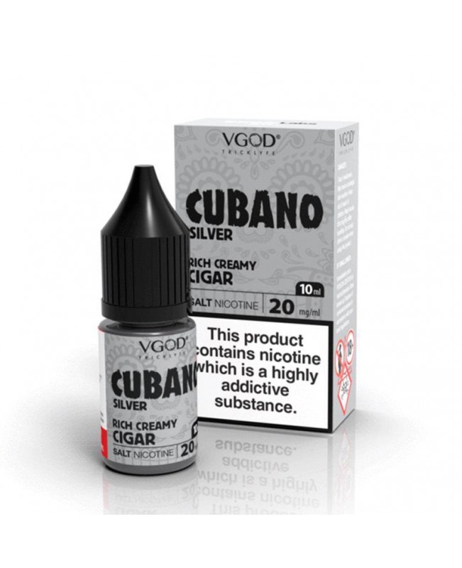 CUBANO SILVER NICOTINE SALT E-LIQUID BY VGOD