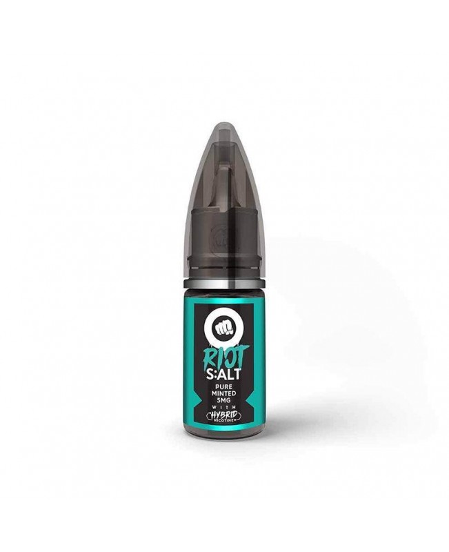 PURE MINTED HYBRID NICOTINE SALT E-LIQUID BY RIOT SQUAD SALT