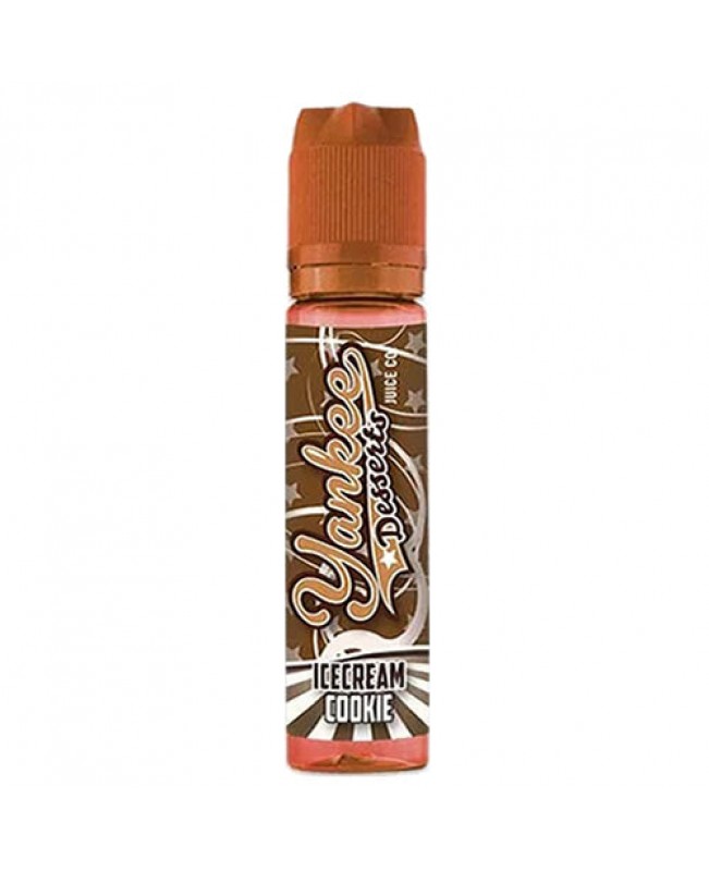 ICE CREAM COOKIE E LIQUID BY YANKEE JUICE CO - DESSERTS 50ML 70VG