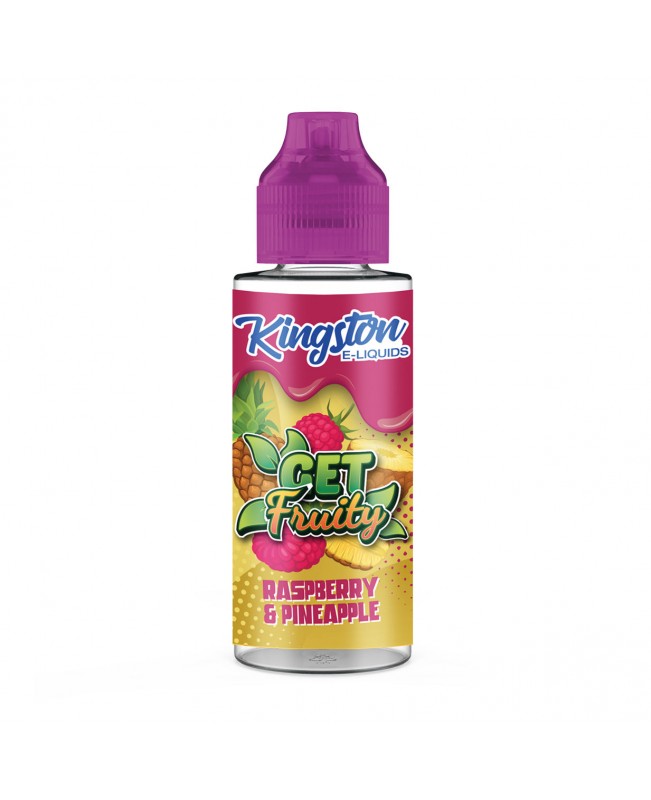 RASPBERRY & PINEAPPLE E LIQUID KINGSTON GET FRUITY 100ML 70VG