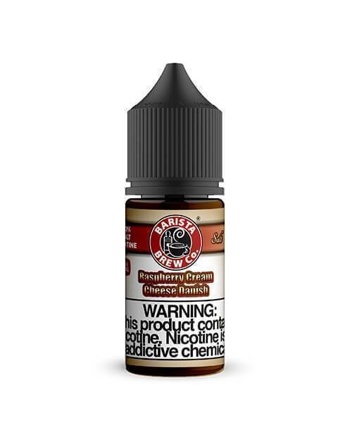 RASPBERRY CREAM DANISH NICOTINE SALT E-LIQUID BY B...