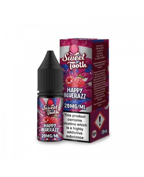 HAPPY BLUERAZZ NICOTINE SALT E-LIQUID BY SWEET TOO...