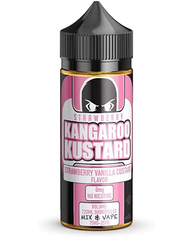 STRAWBERRY KANGAROO KUSTARD E LIQUID BY CLOUD THIEVES 100ML 75VG