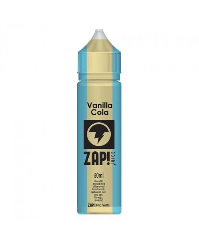 VANILLA COLA E LIQUID BY ZAP! JUICE 50ML 70VG