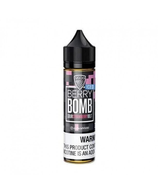 BERRY BOMB ICED E LIQUID BY VGOD 50ML 70VG