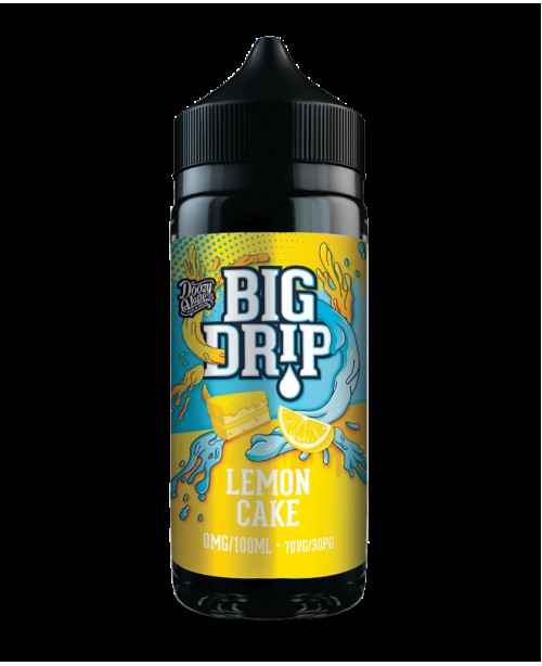 LEMON CAKE E LIQUID BY BIG DRIP - DOOZY VAPE 100ML...