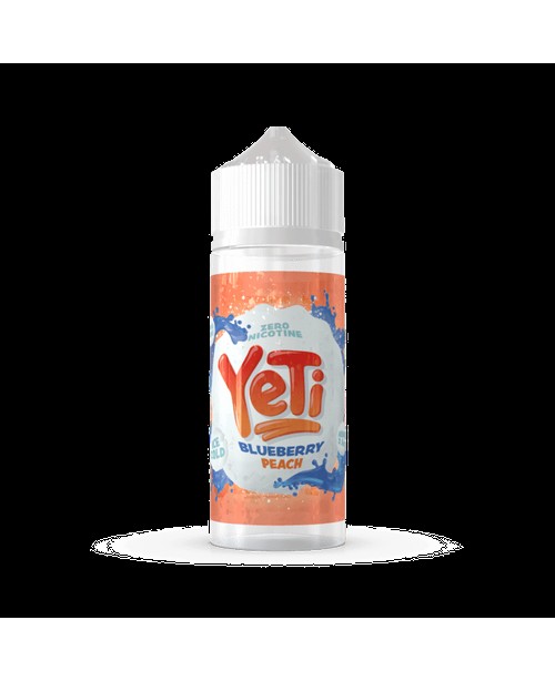 DEFROSTED BLUEBERRY PEACH E-LIQUID BY YETI 100ML 7...