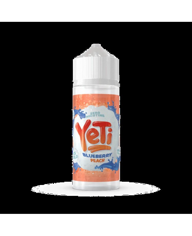 DEFROSTED BLUEBERRY PEACH E-LIQUID BY YETI 100ML 70VG