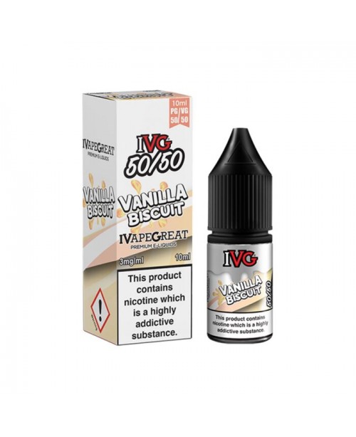 VANILLA BISCUIT TDP E LIQUID BY I VG 10ML 50VG