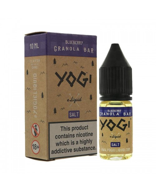 BLUEBERRY NICOTINE SALT E-LIQUID BY YOGI E-LIQUIDS