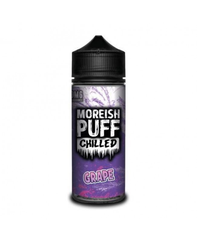 GRAPE E LIQUID BY MOREISH PUFF - CHILLED 100ML 70VG