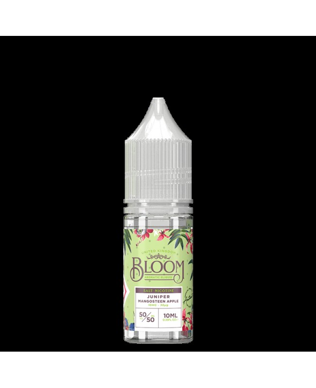 JUNIPER MANGOSTEEN APPLE NICOTINE SALT E-LIQUID BY BLOOM