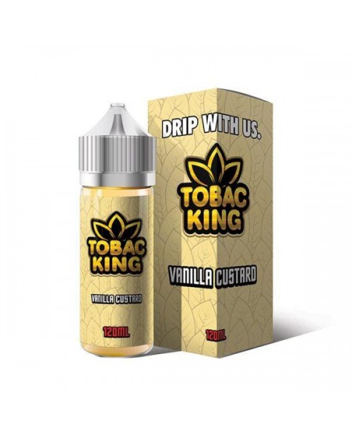 VANILLA CUSTARD E LIQUID BY TOBAC KING 100ML 70VG