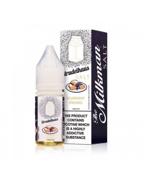 STRUDELHAUS NICOTINE SALT E-LIQUID BY THE MILKMAN ...