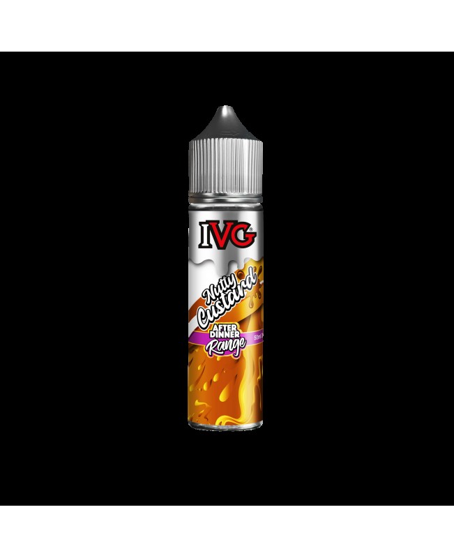 NUTTY CUSTARD E LIQUID BY I VG AFTER DINNER RANGE 50ML 70VG